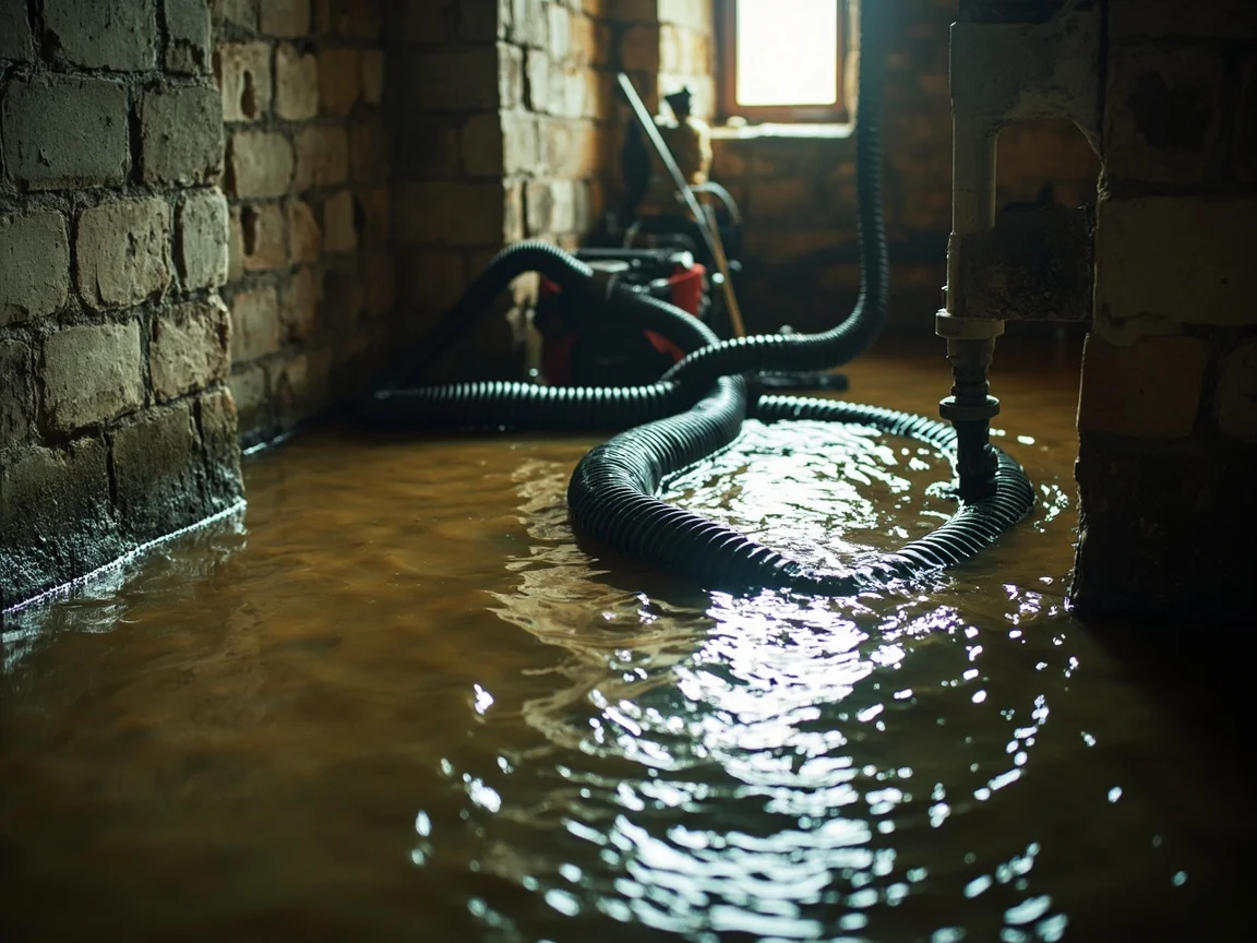 Pompage Cave Inond&eacute;e &middot; image &agrave; la une