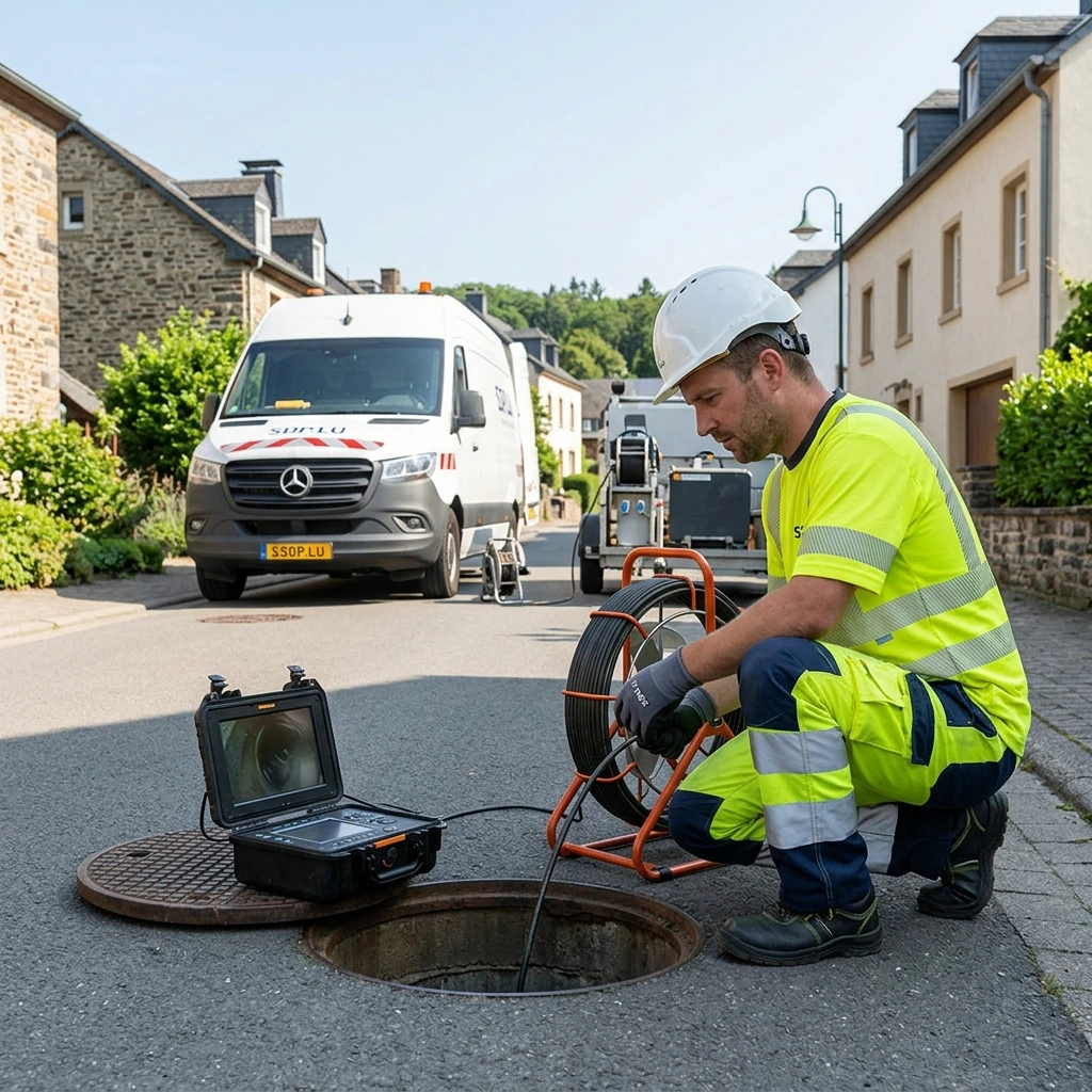 Inspection &Eacute;gout Cam&eacute;ra &middot; image &agrave; la une