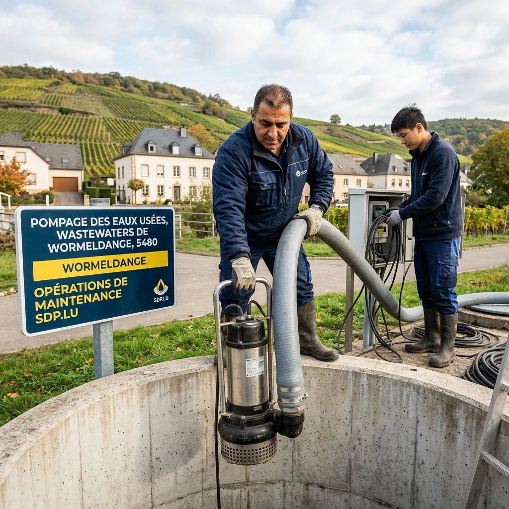 Pompage Eau Us&eacute;e &middot; image &agrave; la une
