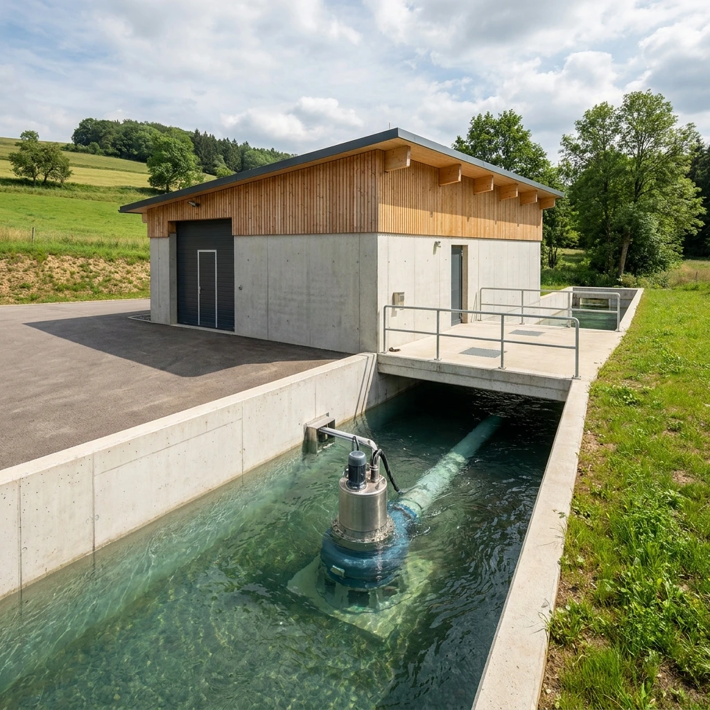 Pompage Eau Us&eacute;e &middot; image &agrave; la une