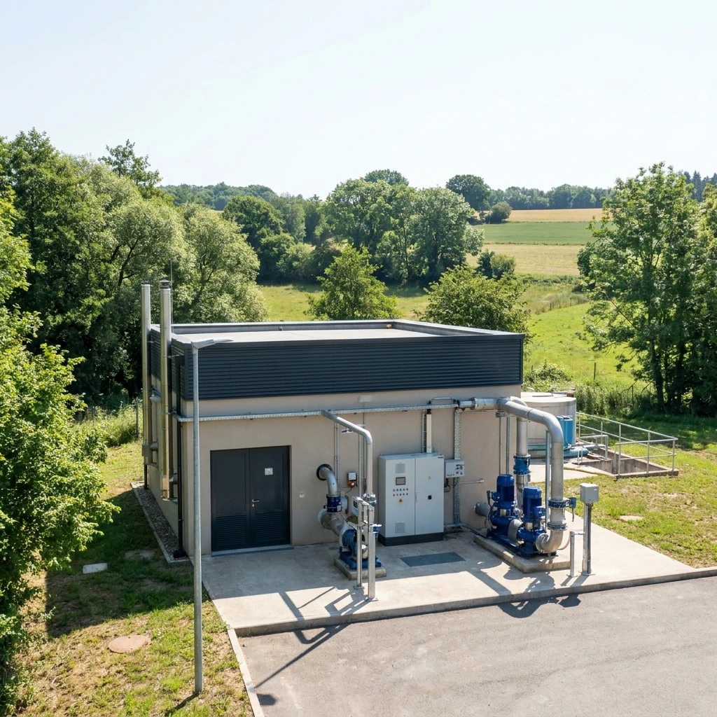 Pompage Eau Us&eacute;e &middot; image &agrave; la une