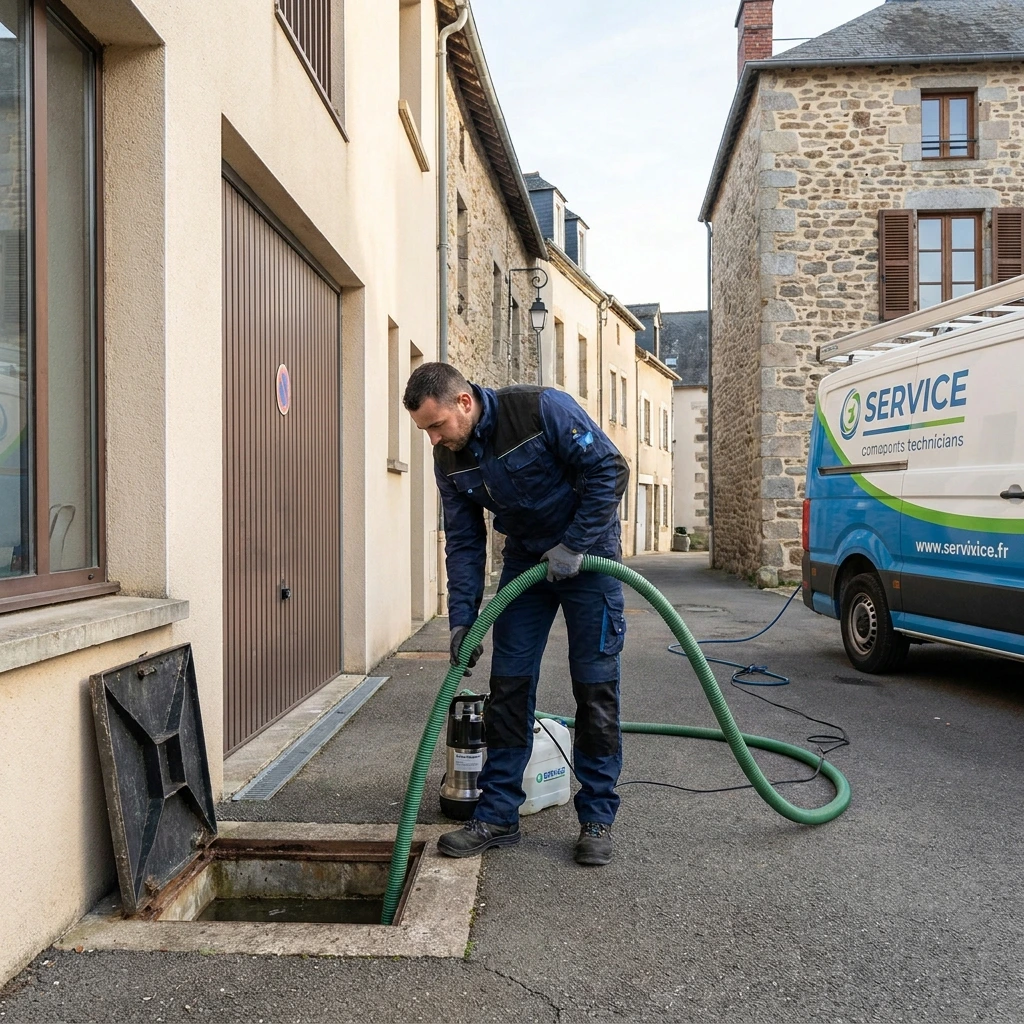 Pompage Bac &agrave; Graisse &middot; image &agrave; la une