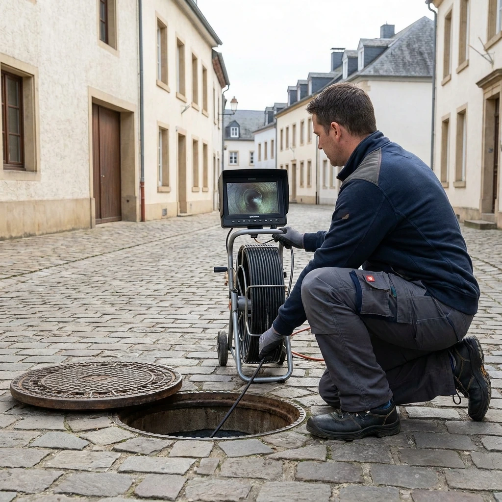 Inspection &Eacute;gout Cam&eacute;ra &middot; image &agrave; la une