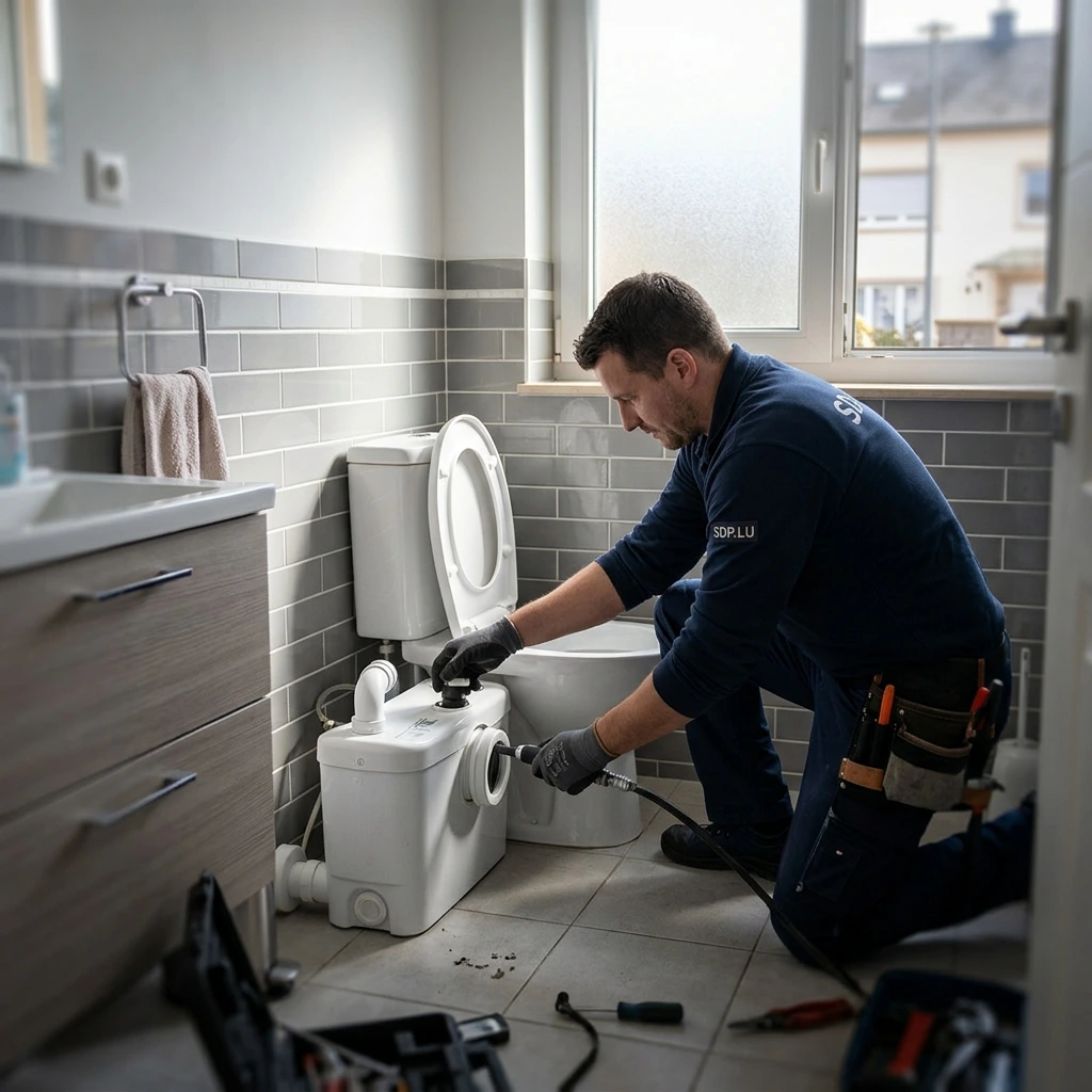 D&eacute;bouchage Sanibroyeur &middot; image &agrave; la une