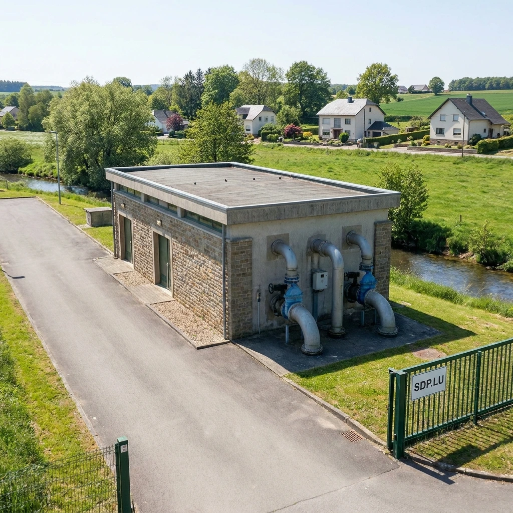 Pompage Eau Us&eacute;e &middot; image &agrave; la une