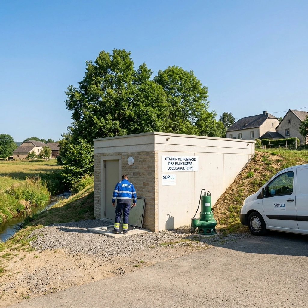 Pompage Eau Us&eacute;e &middot; image &agrave; la une