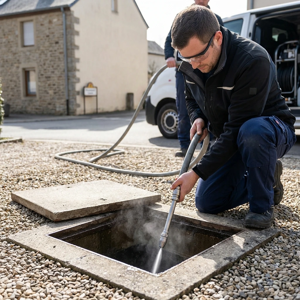 D&eacute;bouchage Regard &middot; image &agrave; la une